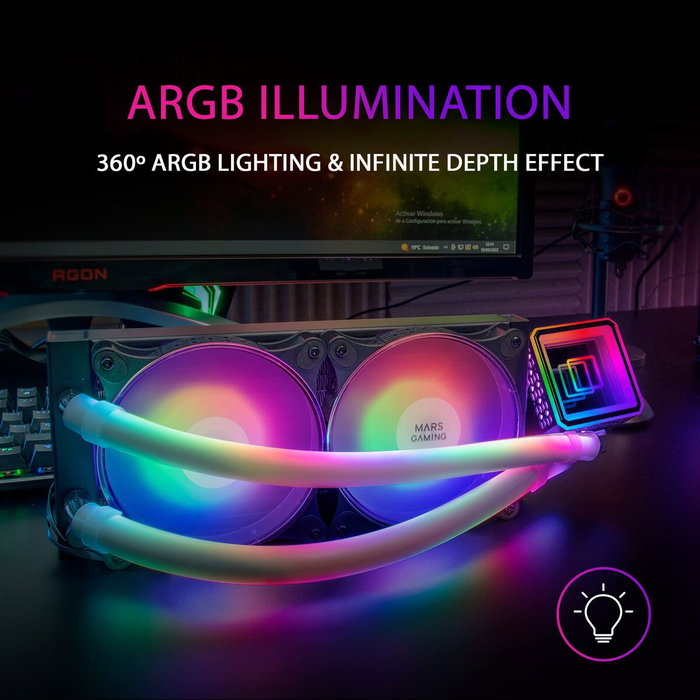 Kit de refroidissement liquide Mars Gaming ML-ULTRA240