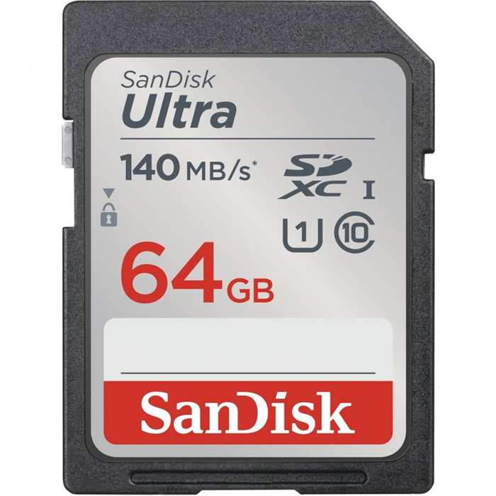 SanDisk Carte Mémoire Secure Digital SDXC 64 Go UHS-I Classe 10 120 Mo/s SanDisk Carte Mémoire Secure Digital SDXC 64 Go UHS-I Classe 10 120 Mo/s