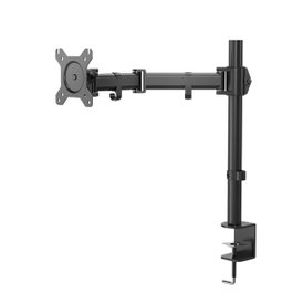 Nox NXLITESNGLSTAND Support écran simple pour bureau, noir, bras articulé, pince, 13-27 pouces, 8 kg