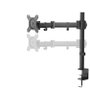 Nox NXLITESNGLSTAND Support écran simple pour bureau, noir, bras articulé, pince, 13-27 pouces, 8 kg