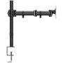 Nox NXLITESNGLSTAND Support écran simple pour bureau, noir, bras articulé, pince, 13-27 pouces, 8 kg