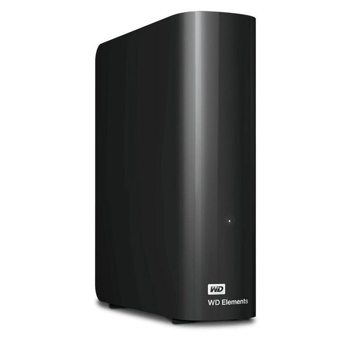 Disque Dur Externe Western Digital Elements Desktop Noir 12 TB Disque Dur Externe Western Digital Elements Desktop Noir 12 TB