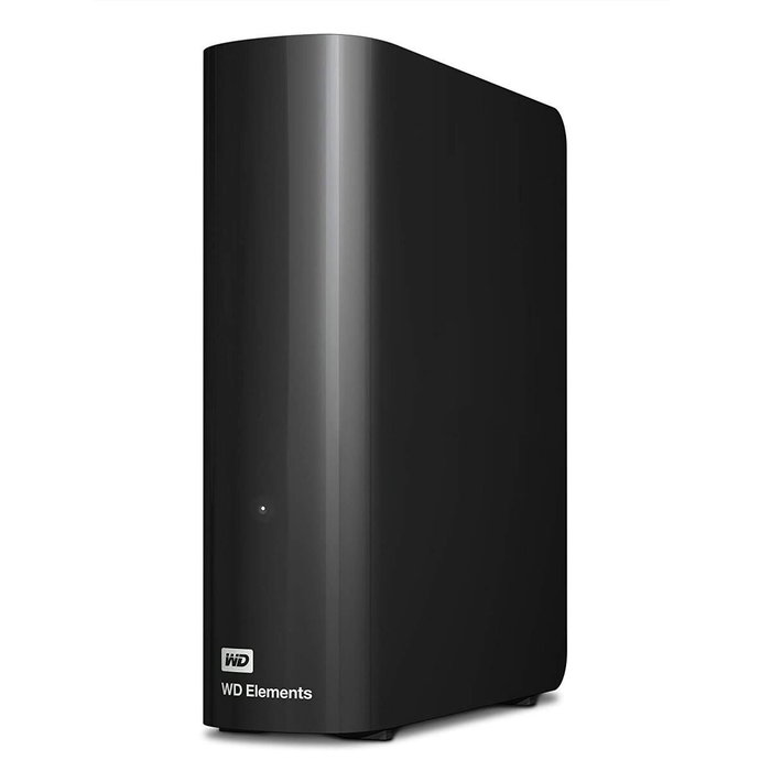 Disque Dur Externe Western Digital Elements Desktop Noir 12 TB Disque Dur Externe Western Digital Elements Desktop Noir 12 TB