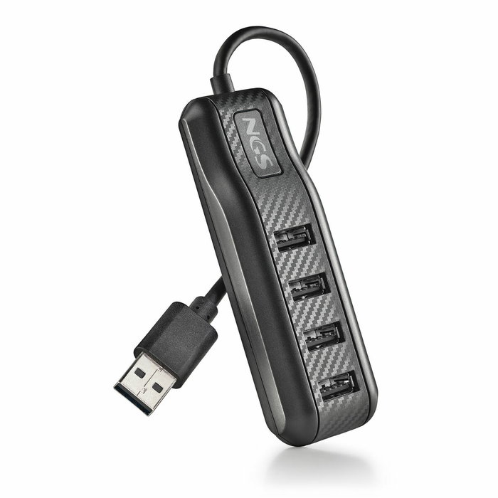 NGS Hub USB 4 ports Noir NGS Hub USB 4 ports Noir