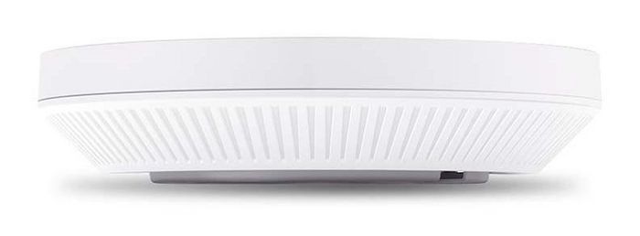 Omada Point d'accès WiFi 6 plafonnier EAP613 AX1800 (574 Mbps 2.4 GHz + 1201 Mbps 5 GHz) Gigabit Ethernet PoE+ Gestion cloud Omada SDN
