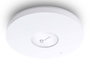 Omada Point d'accès WiFi 6 plafonnier EAP613 AX1800 (574 Mbps 2.4 GHz + 1201 Mbps 5 GHz) Gigabit Ethernet PoE+ Gestion cloud Omada SDN
