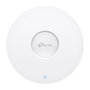 Omada Point d'accès WiFi 6 plafonnier EAP613 AX1800 (574 Mbps 2.4 GHz + 1201 Mbps 5 GHz) Gigabit Ethernet PoE+ Gestion cloud Omada SDN