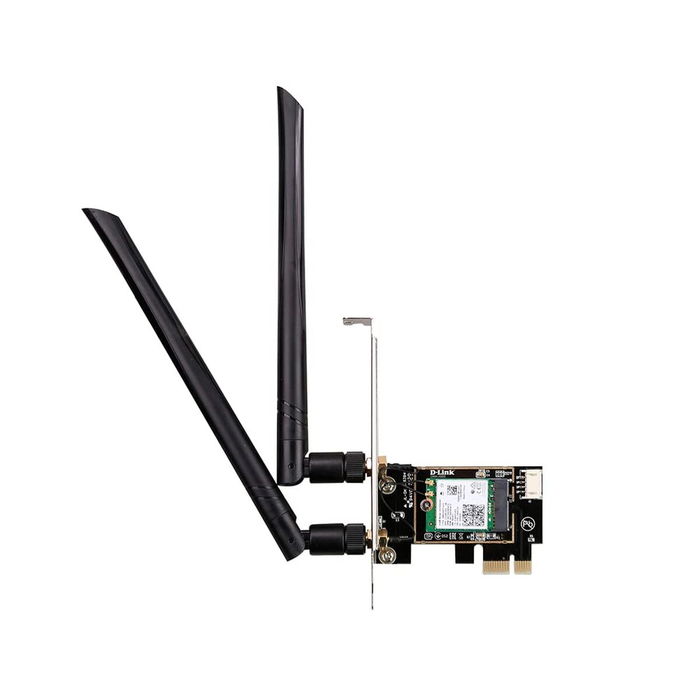 Router D-Link DWA-X582 Noir Wi-Fi Bluetooth 5.0 Wi-Fi 6 GHz PCI Express 3000 Mbps