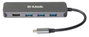 D-Link DUB-2333 Station d'accueil USB Type-C 3 ports USB-A 1 HDMI 1.4 4K Ultra HD grise 60W