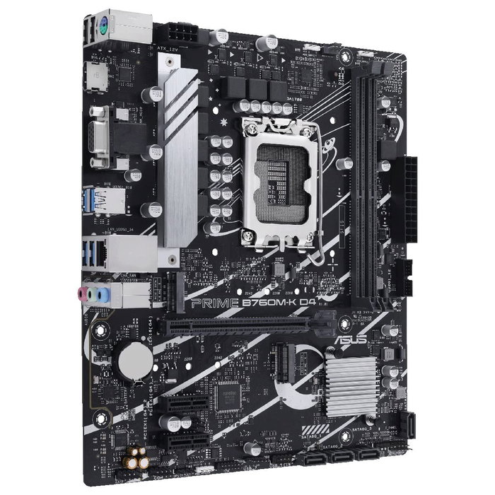 Carte Mère Asus PRIME B760M-K D4 LGA 1700 Carte Mère Asus PRIME B760M-K D4 LGA 1700