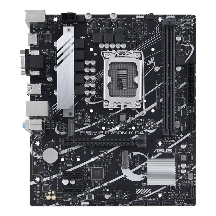 Carte Mère Asus PRIME B760M-K D4 LGA 1700 Carte Mère Asus PRIME B760M-K D4 LGA 1700