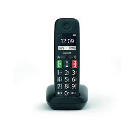 Gigaset Téléphone sans fil E290 Noir (S30852-H2901-D201)