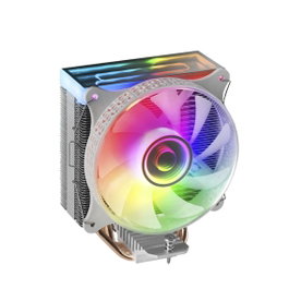 Mars Gaming Ventilateur Dissipateur CPU MCPU-VR Dual 4x HP 180W ARGB Blanc