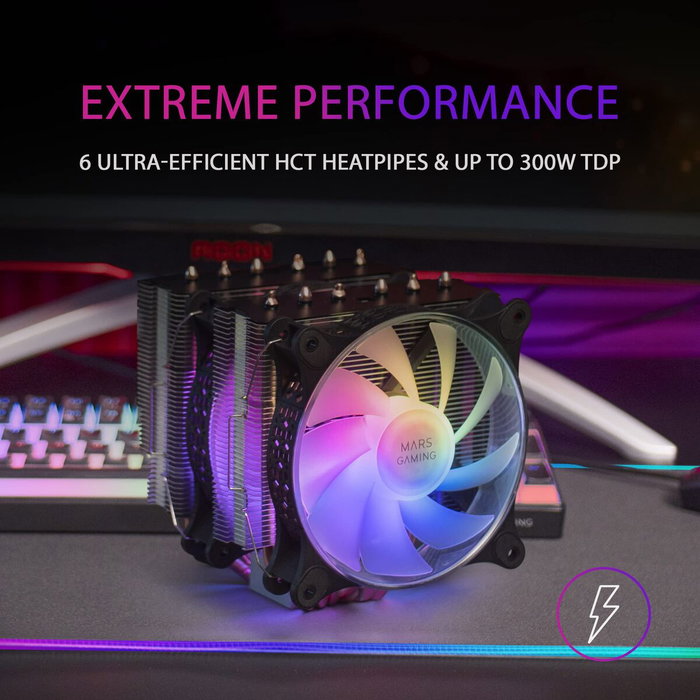 Ventilateur CPU Mars Gaming MCPUXT