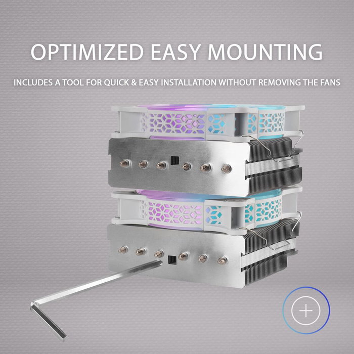 Ventilateur CPU Mars Gaming MCPU-XT ARGB