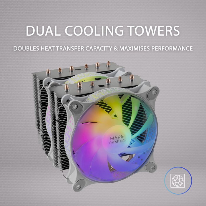Ventilateur CPU Mars Gaming MCPU-XT ARGB