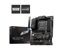 MSI PRO Z790-P WiFi Carte Mère ATX Socket 1700 - Réf. 7E06-001R - Noir