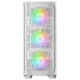 Mars Gaming MC-KX Boîtier PC Tour E-ATX Blanc, 5 Ventilateurs ARGB, Refroidissement CPU Freezer
