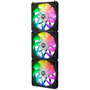 Nox Hummer Easy Link Kit de 3 Ventilateurs ARGB 120mm Noir