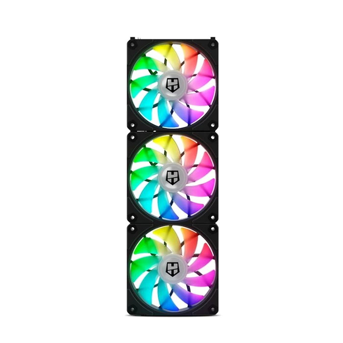 NOX NXHUMMEREASYLINKBK Kit 3 Ventilateurs 120mm ARGB PWM Noir Hummer Easylink NOX NXHUMMEREASYLINKBK Kit 3 Ventilateurs 120mm ARGB PWM Noir Hummer Easylink