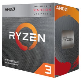 AMD Ryzen 3 3200G avec Radeon Vega 8 Graphics, 3.6GHz, AM4