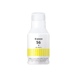 Canon - Bouteille d'encre GI-56BK Noir pour imprimantes MAXIFY GX - 135 ml - Rendement jusqu'à 14 881 pages - Encre haute résistance pour documents professionnels