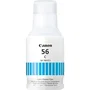 Canon GI-56BK Cartouche d'encre cyan pour imprimantes MAXIFY GX, encre durable, grande capacité (135 ml)