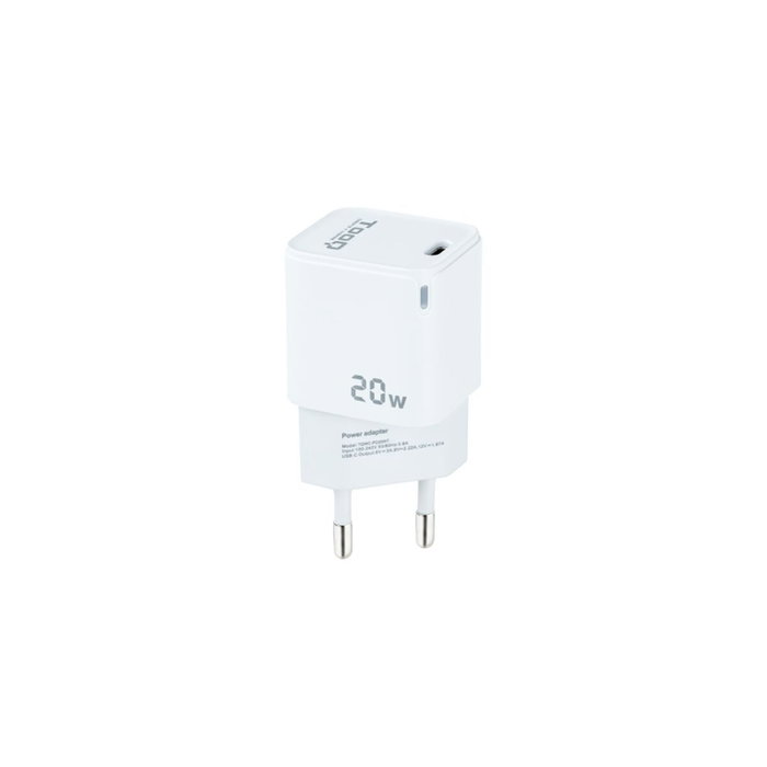 Chargeur mural TooQ TQWC-PD20WT Blanc 20 W