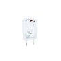 Chargeur mural TooQ TQWC-QCPD20WT Blanc 20 W