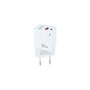 Chargeur mural TooQ TQWC-GANQCPD30WT Blanc 30 W