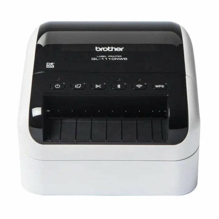 Brother QL-1110NWBC Imprimante d'étiquettes thermique monochrome avec Wi-Fi et Bluetooth