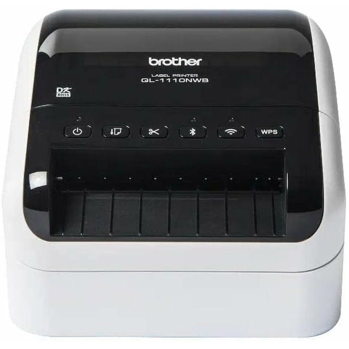 Brother QL-1110NWBC Imprimante d'étiquettes thermique monochrome avec Wi-Fi et Bluetooth