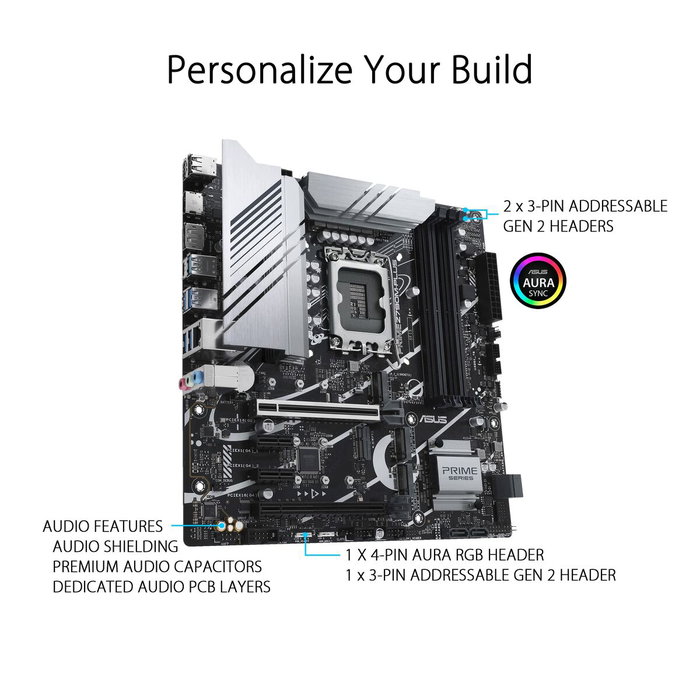 Asus PRIME Z790M-PLUS LGA 1700 MicroATX DDR5