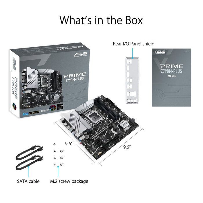 Asus PRIME Z790M-PLUS LGA 1700 MicroATX DDR5
