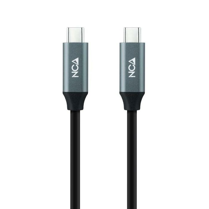 Câble USB-C NANOCABLE 10.01.4301 Noir 1 m (1 Unité)