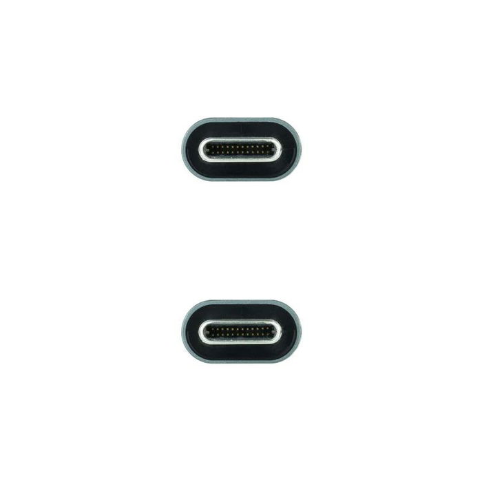 Câble USB-C NANOCABLE 10.01.4300 50 cm Noir