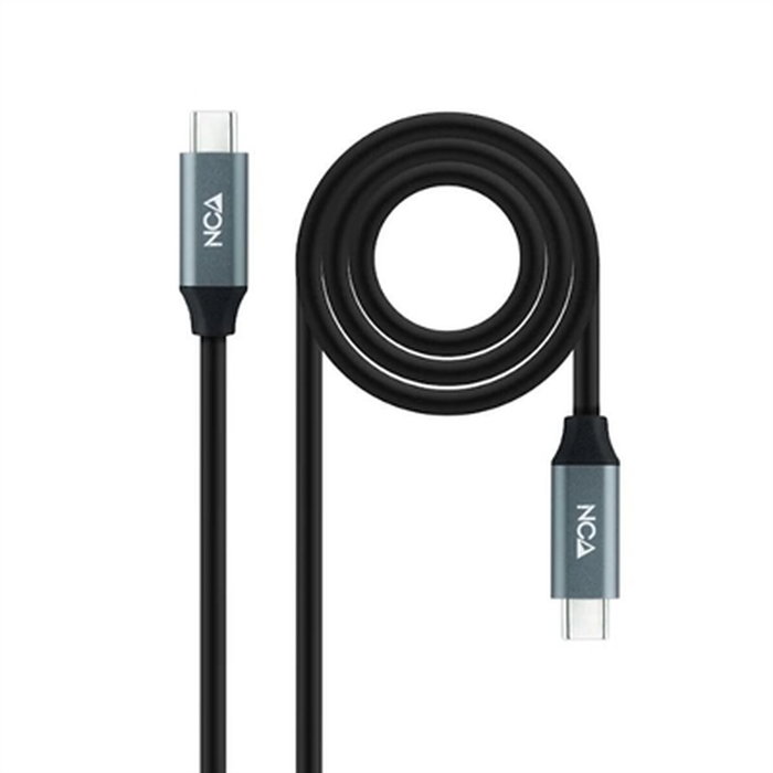 Câble USB-C NANOCABLE 10.01.4300 50 cm Noir Câble USB-C NANOCABLE 10.01.4300 50 cm Noir