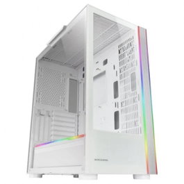 Mars Gaming Mcultra XXL Boîtier PC E-ATX Double Fenêtre Cristal Trempé ARGB Refroidissement Jusqu'à 360mm