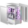 Mars Gaming Mcultra XXL Boîtier PC E-ATX Double Fenêtre Cristal Trempé ARGB Refroidissement Jusqu'à 360mm