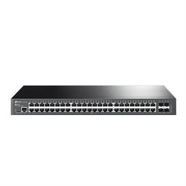 TP-LINK Switch Gigabit Gestionable PoE+ 48 Ports TL-SG3452X Noir