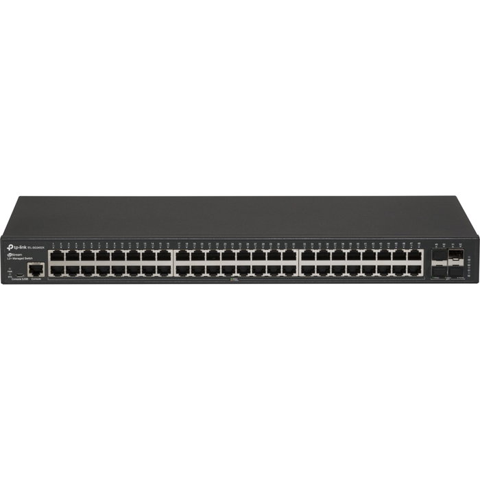 TP-Link TL-SG3452X Switch JetStream 48 ports Gigabit et 4 emplacements SFP+ 10G TP-Link TL-SG3452X Switch JetStream 48 ports Gigabit et 4 emplacements SFP+ 10G