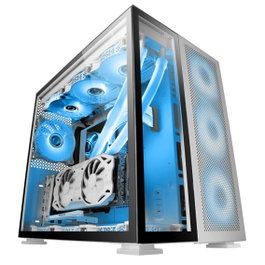 Mars Gaming MCNOVA XXL Boîtier PC Tour E-ATX Cristal Trempé USB 3.0 Noir
