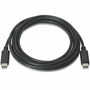 Câble USB-C Aisens A107-0056 Noir 1 m
