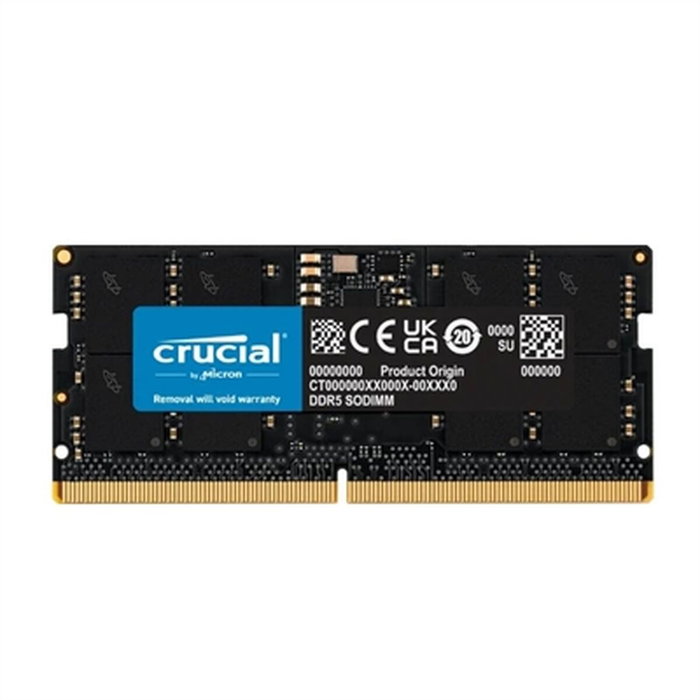 Mémoire RAM Crucial CT16G48C40S5 16 GB DDR5 SDRAM DDR5 4800 MHz CL40 Mémoire RAM Crucial CT16G48C40S5 16 GB DDR5 SDRAM DDR5 4800 MHz CL40