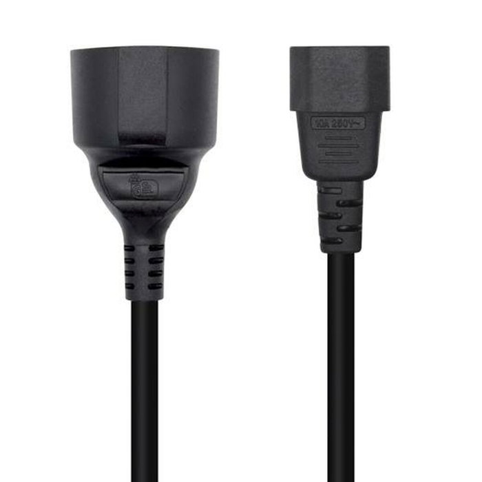 Aisens Câble d’Alimentation A132-0467 25 cm C14 CEE 7/7 Noir Aisens Câble d’Alimentation A132-0467 25 cm C14 CEE 7/7 Noir