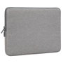 Rivacase Housse 7705 Suzuka Gris pour Ordinateur Portable 15,6" Fabriqué en Polyester RPET Écologique