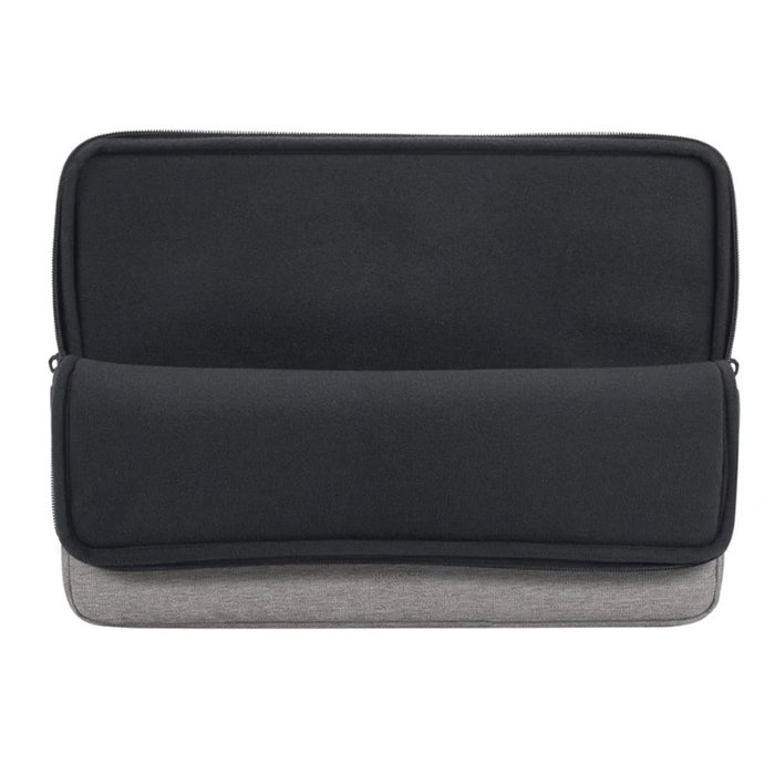 Rivacase Housse 7705 Suzuka Gris pour Ordinateur Portable 15,6" Fabriqué en Polyester RPET Écologique