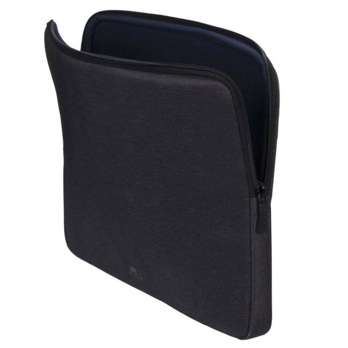 Rivacase 7704 Suzuka Housse pour ordinateur portable 14 pouces Noir Écologique RPET