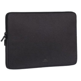 Rivacase 7704 Suzuka Housse pour ordinateur portable 14 pouces Noir Écologique RPET