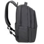 Rivacase 8435 Mochila Tegel ECO pour ordinateur portable 15.6 pouces, noir, en polyester RPET recyclé